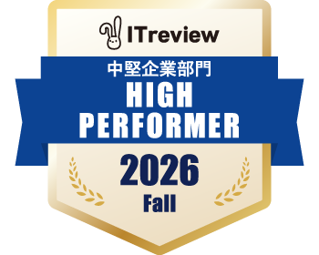 ITreview Grid Award 2026 Fall 出張管理システム(BTM)部門 High Performer